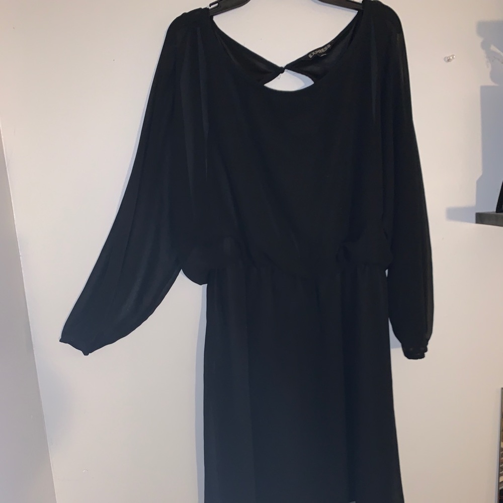 Express Black mini dress